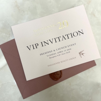 パリジェンヌラッシュリフト2.0 発表会・先行講習会へ 特別なご案内をいただきました